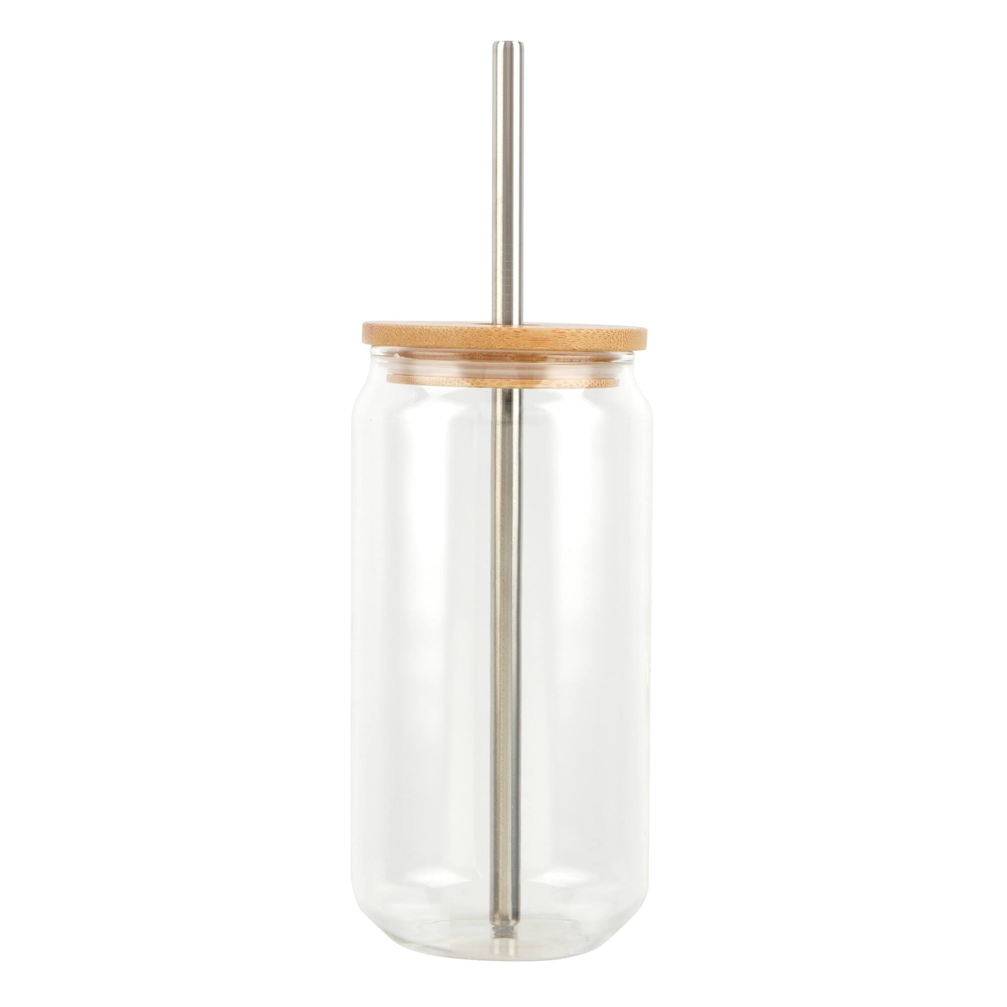 12 Pack: 18oz. Clear Glass Sublimation Tumbler by Make Market®